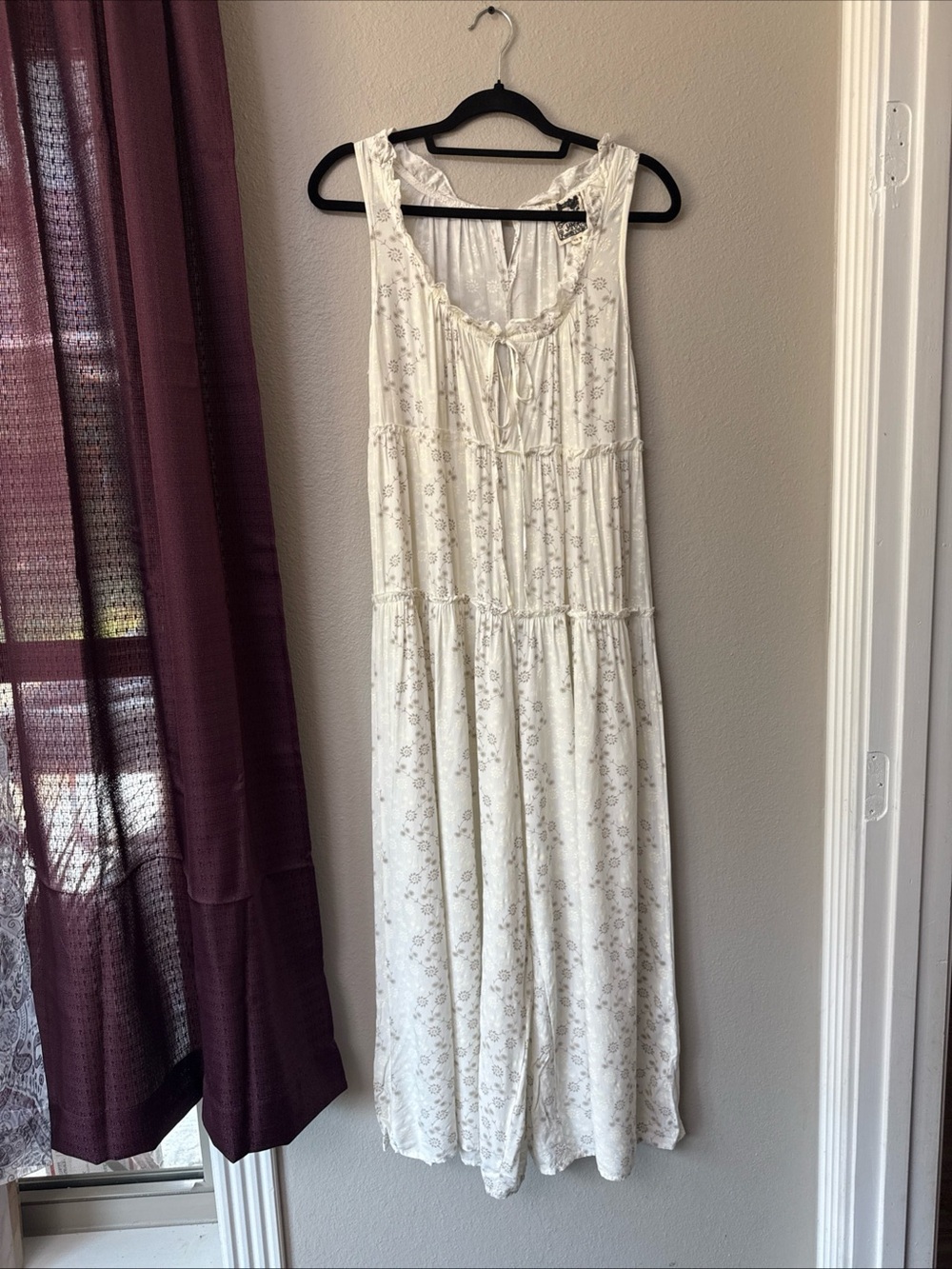 #937 Jaase Sleeveless Floral Wide Leg Romper Size Extra Small